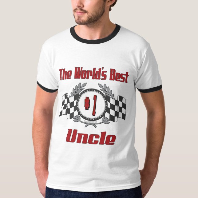 Världs bäst Uncle T-shirt (Framsida)