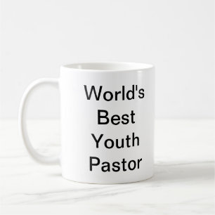 Världs bäst ungdompastor kaffemugg