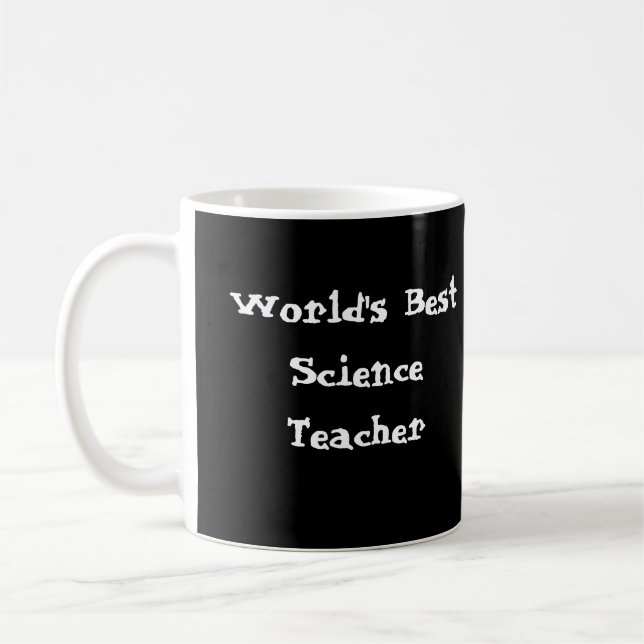 , Världs bäst vetenskapsTeacher. Kaffemugg (Vänster)