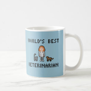 Världs bäst veterinär - kvinnlig version - mugg
