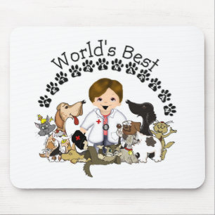 Världs bäst veterinär- Mousepad Musmatta