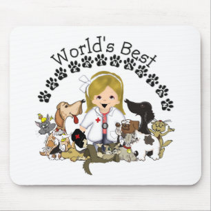Världs bäst veterinär- Mousepad Musmatta