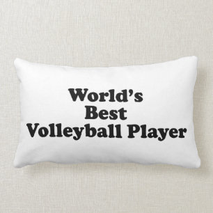 Världs bäst volleybollspelare lumbarkudde