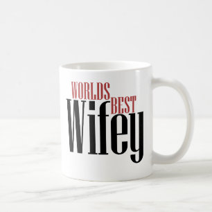 Världs bästa Wifey Kaffemugg