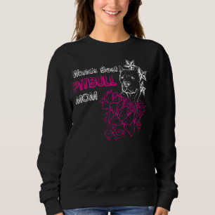 Världs Best Pitbull Mamma T Shirt