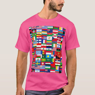 Världs flaggor t shirt