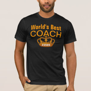 Världs för bäst guld- krona A6 LAGLEDAREvintage T Shirt