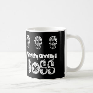 Världs kallast döskallar V07B för CHEFsebra Kaffemugg