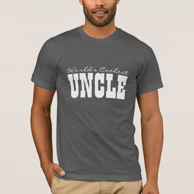 Världs kallast skjorta för Uncle T T-shirt (Framsida)