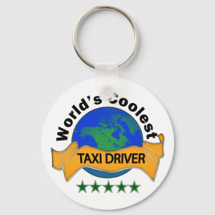 Världs kallast taxichaufför nyckelring