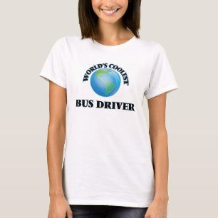 Världs kallaste bussförare t-shirt