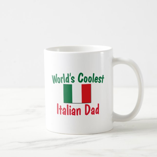 Världs kallaste italienska pappa kaffemugg (Höger)