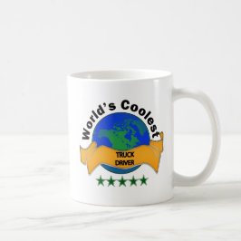 Världs kallaste lastbilsförare kaffemugg