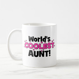Världs kallaste moster! Underbar gåva för Aunt Kaffemugg