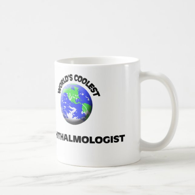 Världs kallaste Ophthalmologist Kaffemugg (Höger)