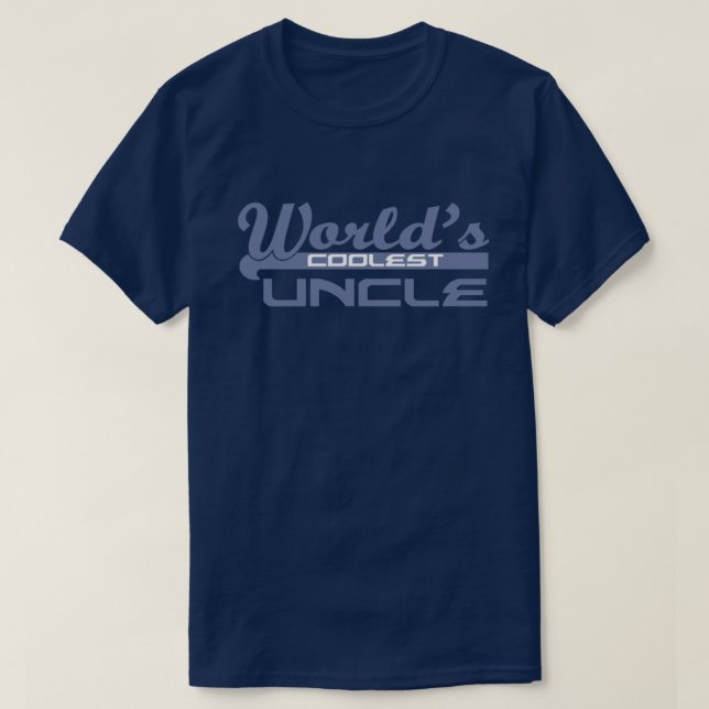 Världs kallaste Uncle T Shirt (Design framsida)