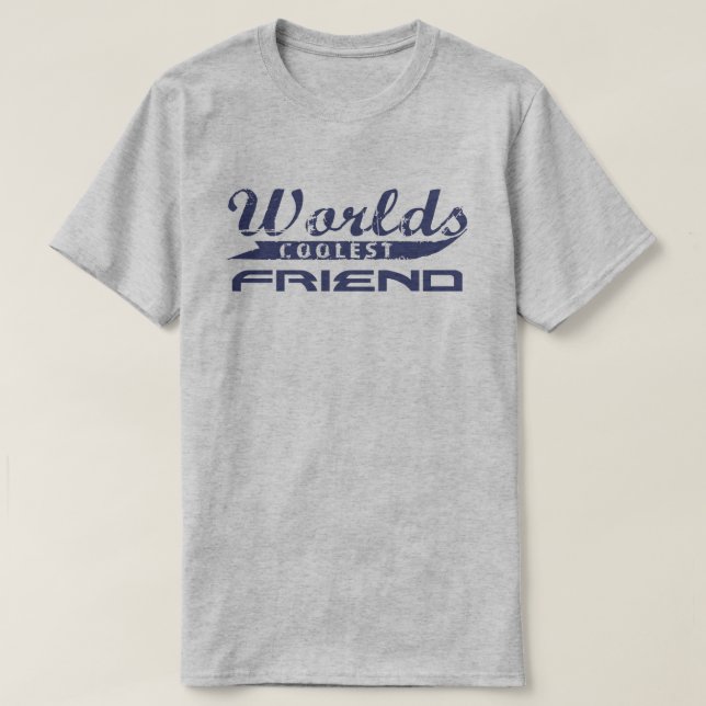 Världs kallaste vän tee (Design framsida)
