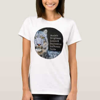 Världs ljusast lidande person för t shirt