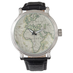 Världs magnetiska declination armbandsur