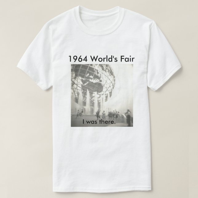 Världs mässa 1964 tee shirt (Design framsida)