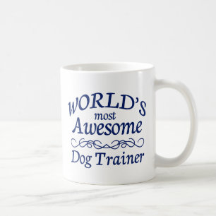 Världs mest enorm hundinstruktör kaffemugg