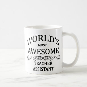 Världs mest enorm lärareassistent kaffemugg