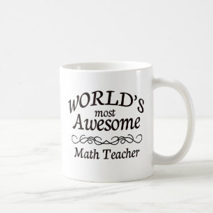 Världs mest enorm Mathlärare Kaffemugg
