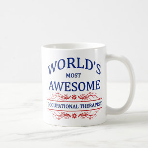Världs mest enorma arbetsterapeut kaffemugg