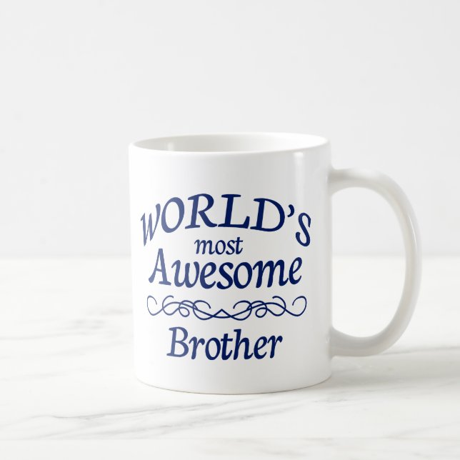 Världs mest enorma broder kaffemugg (Höger)