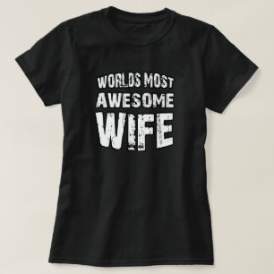 Världs mest enorma fru tee shirt
