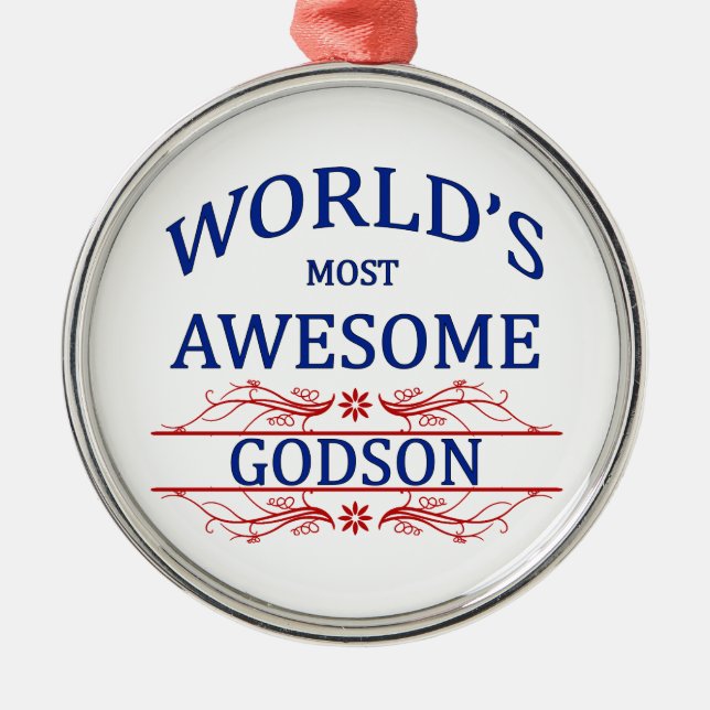 Världs mest enorma Godson Julgransprydnad Metall (Framsidan)