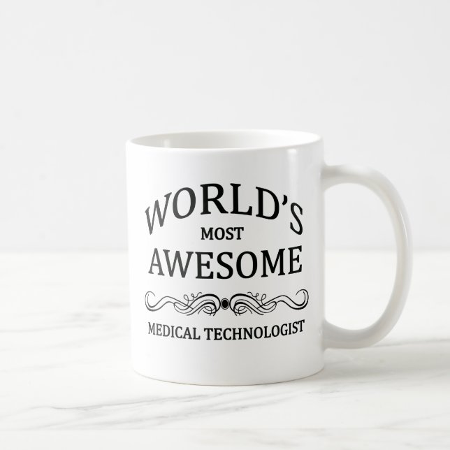 Världs mest enorma medicinska Technologist Kaffemugg (Höger)