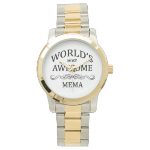 Världs mest enorma Mema Armbandsur