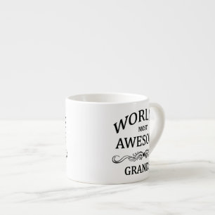 Världs mest enorma morfar espressomugg