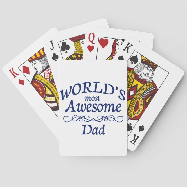 Världs mest enorma pappa casinokort (Baksidan)