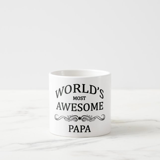 Världs mest enorma pappa espressomugg (Framsidan)