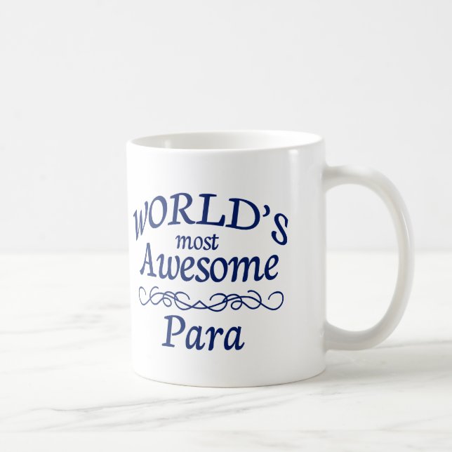 Världs mest enorma Para Kaffemugg (Höger)