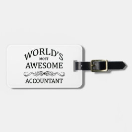 Världs mest enorma revisor bagagebricka