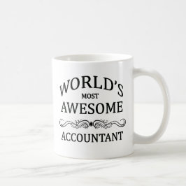 Världs mest enorma revisor kaffemugg