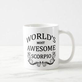 Världs mest enorma Scorpio Kaffemugg