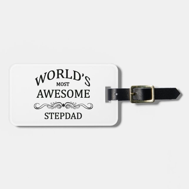 Världs mest enorma Stepdad Bagagebricka (Horisontell Framsida)