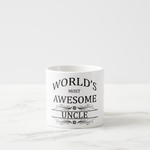 Världs mest enorma Uncle Espressomugg