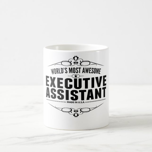 Världs mest enorma utöva assistent kaffemugg (Center)