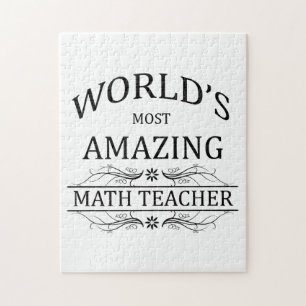 Världs mest fantastisk Mathlärare Pussel