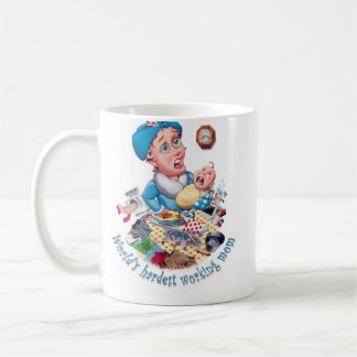 Världs mest hårda funktionsdugliga mamma kaffemugg