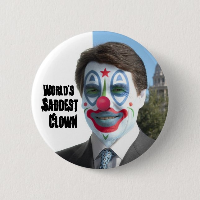 Världs mest ledsna clown, inte till Perry i '12 Knapp (Framsida)