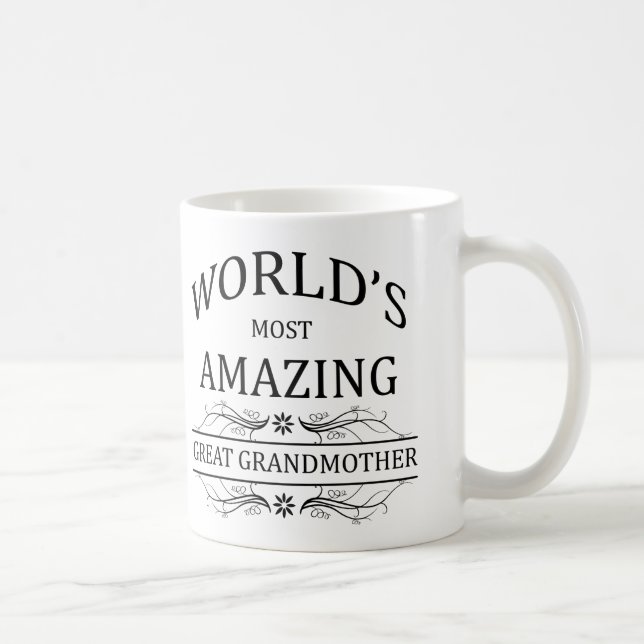 Världs mest som förbluffar den stor- farmodern kaffemugg (Höger)