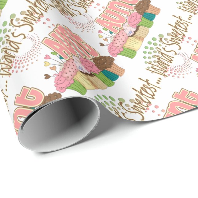 Världs mest sweetest mönster för upplaga för presentpapper (Rullad Hörn)