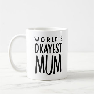 Världs Okayest MORSA - Teakaffemugg Kaffemugg