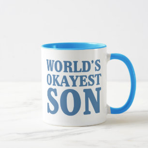 Världs Okayest Son Mugg